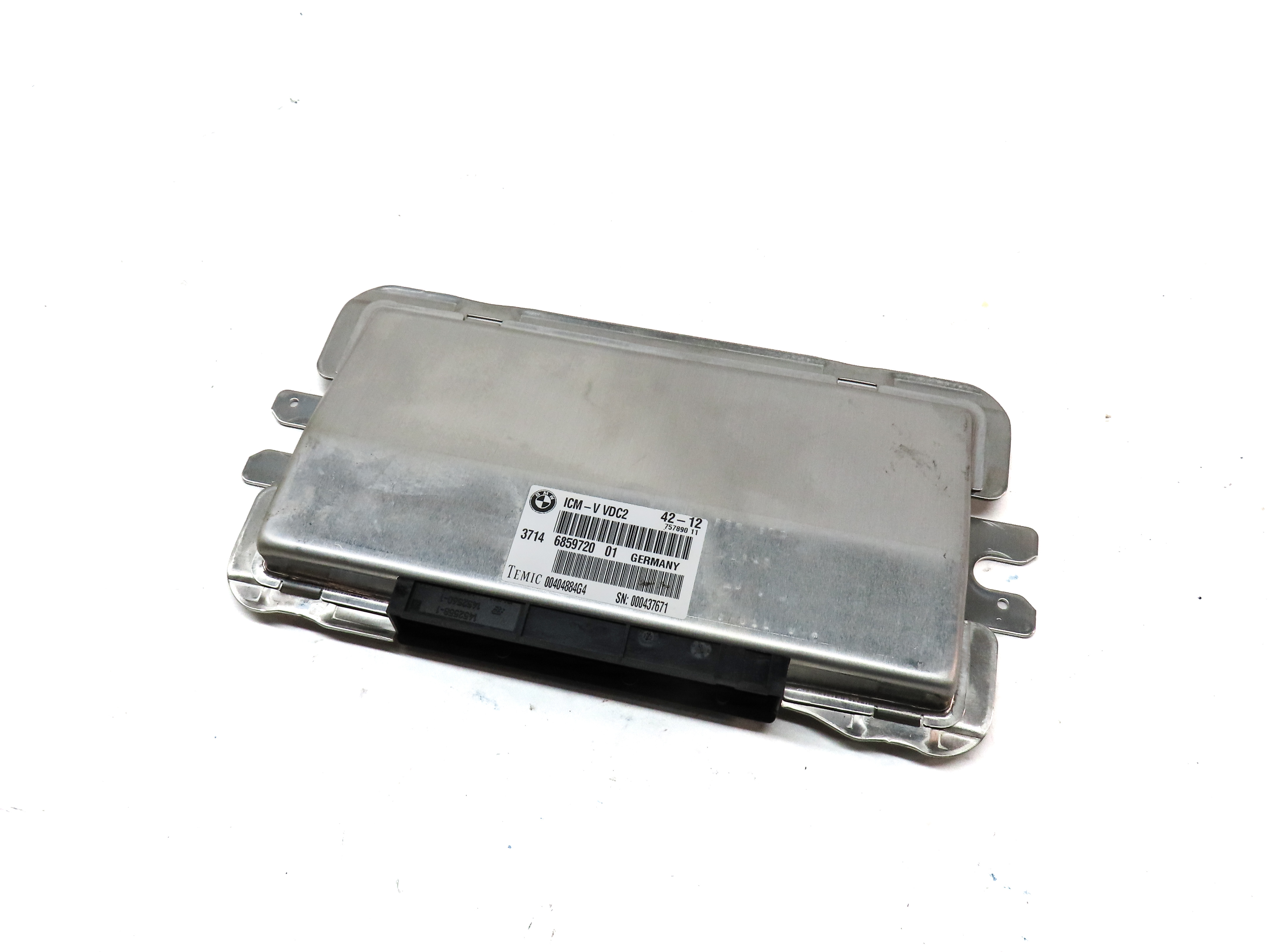 09-17 BMW 535i 550i 650i 740i 750i 760i (F01 F10) VDC DYNAMIC SUSPENSION MODULE — exact item pictured